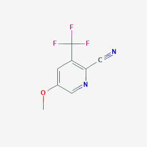 5-Methoxy-3-(trifluoromethyl)picolinonitrile