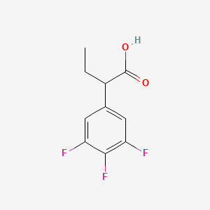 molecular formula C10H9F3O2 B3391579 2-(3,4,5-Trifluorophenyl)butanoic acid CAS No. 1876034-98-8