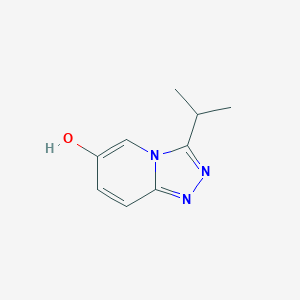 molecular formula C9H11N3O B3391590 3-(Propan-2-yl)-[1,2,4]triazolo[4,3-a]pyridin-6-ol CAS No. 1890813-25-8