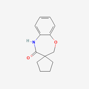 Spiro[2,5-dihydro-1,5-benzoxazepine-3,1'-cyclopentane]-4-one