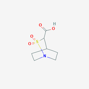 2,2-Dioxo-2lambda6-thia-1-azabicyclo[2.2.2]octane-3-carboxylic acid