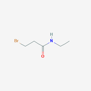 molecular formula C5H10BrNO B3391760 3-bromo-N-ethylpropanamide CAS No. 21437-85-4