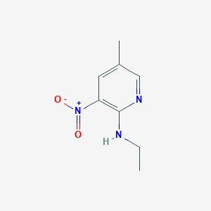 2-Ethylamino-5-methyl-3-nitropyridine