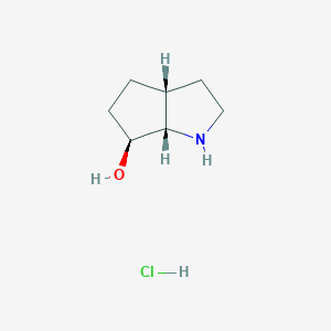 Rac-(3AR,6S,6AS)-octahydrocyclopenta[B]pyrrol-6-OL hcl