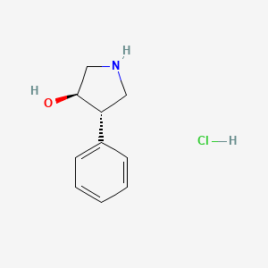 trans-4-Phenylpyrrolidin-3-OL hcl