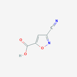 3-Cyanoisoxazole-5-carboxylic acid