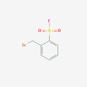 molecular formula C7H6BrFO2S B3391891 2-(bromomethyl)-Benzenesulfonyl fluoride CAS No. 25300-29-2