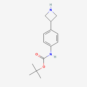 tert-Butyl (4-(azetidin-3-yl)phenyl)carbamate