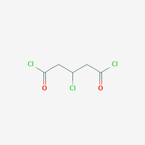 molecular formula C5H5Cl3O2 B3391915 3-Chloro-pentanedioyl dichloride CAS No. 27721-80-8