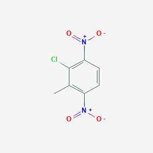 molecular formula C7H5ClN2O4 B3391964 2-Chloro-3-methyl-1,4-dinitrobenzene CAS No. 408328-33-6