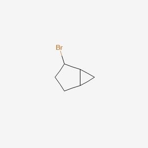 molecular formula C6H9Br B3391970 2-溴双环[3.1.0]己烷 CAS No. 41413-38-1