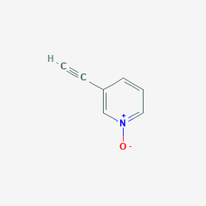 molecular formula C7H5NO B3391978 3-Ethynyl-pyridine 1-oxide CAS No. 49836-11-5