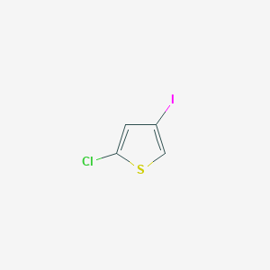 molecular formula C4H2ClIS B3392019 2-chloro-4-iodothiophene CAS No. 60729-39-7