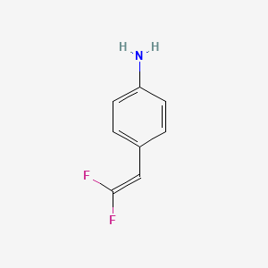 4-(2,2-Difluoroethenyl)aniline