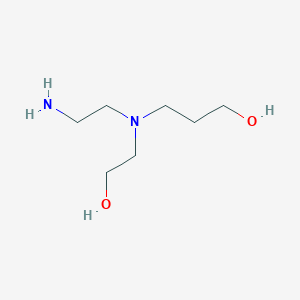 3-[(2-Aminoethyl)(2-hydroxyethyl)amino]propan-1-OL