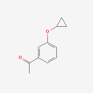 1-[3-(Cyclopropyloxy)phenyl]ethanone
