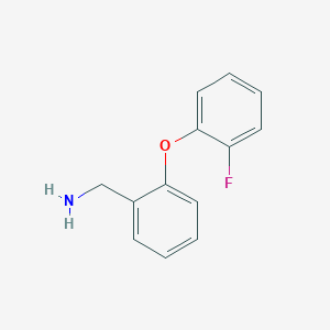 (2-(2-Fluorophenoxy)phenyl)methanamine