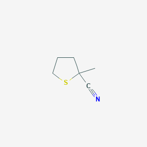 molecular formula C6H9NS B3392287 2-Thiophenecarbonitrile, tetrahydro-2-methyl- CAS No. 940315-22-0
