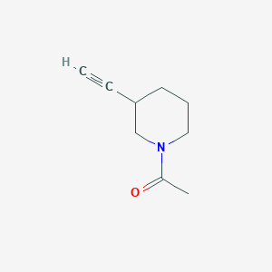 molecular formula C9H13NO B3392323 Ethanone, 1-(3-ethynyl-1-piperidinyl)- CAS No. 959918-27-5