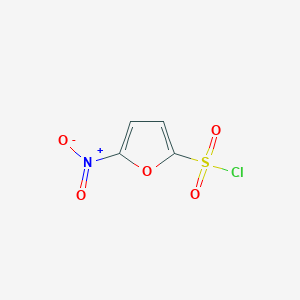 molecular formula C4H2ClNO5S B3392326 2-Furansulfonyl chloride, 5-nitro- CAS No. 98026-86-9