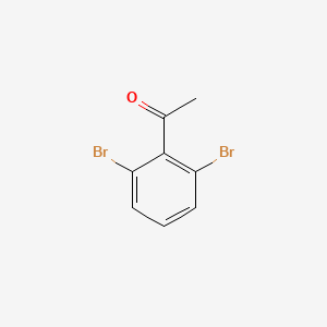 molecular formula C8H6Br2O B3392345 1-(2,6-Dibromophenyl)ethanone CAS No. 99419-76-8