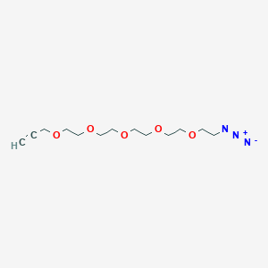 molecular formula C13H23N3O5 B3392381 Propargyl-PEG5-azide CAS No. 1589522-62-2