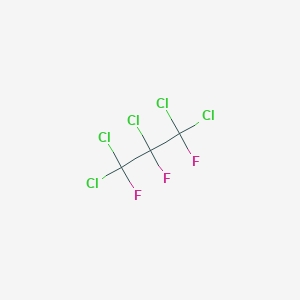 molecular formula C3Cl5F3 B3392384 1,1,2,3,3-Pentachloro-1,2,3-trifluoropropane CAS No. 1652-74-0