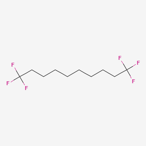 molecular formula C10H16F6 B3392392 1,1,1,10,10,10-Hexafluorodecane CAS No. 1826-76-2