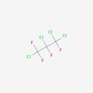 molecular formula C3Cl4F4 B3392397 1,1,2,3-Tetrachlorotetrafluoropropane CAS No. 2268-45-3