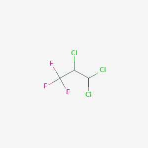 molecular formula C3H2Cl3F3 B3392414 Propane, 2,3,3-trichloro-1,1,1-trifluoro- CAS No. 431-51-6