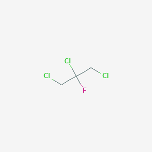 molecular formula C3H4Cl3F B3392425 1,2,3-Trichloro-2-fluoropropane CAS No. 7126-16-1
