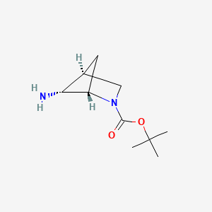 tert-butyl (1S,4S,5R)-5-amino-2-azabicyclo[2.1.1]hexane-2-carboxylate