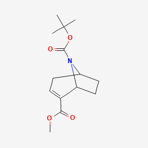 8-Tert-butyl 2-methyl 8-azabicyclo[3.2.1]oct-2-ene-2,8-dicarboxylate