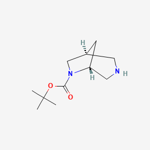 (1R,5S)-tert-butyl 3,6-diazabicyclo[3.2.1]octane-6-carboxylate