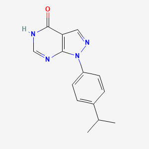 1-(4-Isopropylphenyl)-1H-pyrazolo[3,4-d]pyrimidin-4(5H)-one