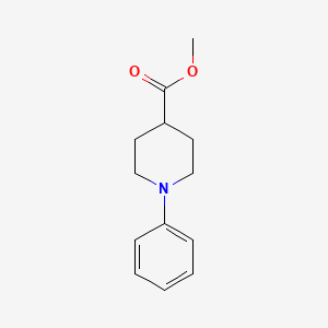 molecular formula C13H17NO2 B3392538 Methyl 1-phenylpiperidine-4-carboxylate CAS No. 1093641-45-2