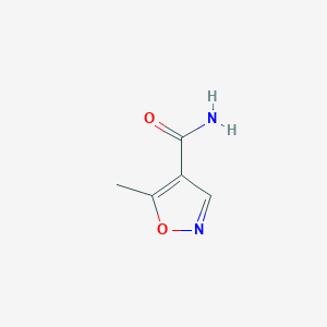 molecular formula C5H6N2O2 B3392548 5-Methylisoxazole-4-carboxamide CAS No. 1097817-28-1
