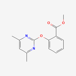 Methyl 2-((4,6-dimethylpyrimidin-2-yl)oxy)benzoate