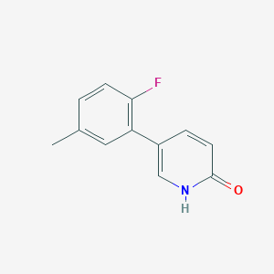 5-(2-Fluoro-5-methylphenyl)pyridin-2(1H)-one