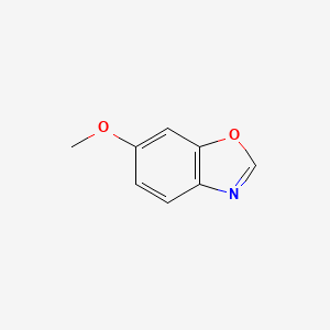molecular formula C8H7NO2 B3392587 6-Methoxybenzo[d]oxazole CAS No. 114980-26-6