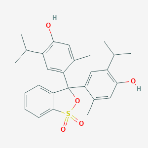 molecular formula C27H30O5S B033927 Thymol blue CAS No. 76-61-9