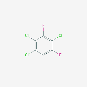 molecular formula C6HCl3F2 B3392794 1,2,4-Trichloro-3,5-difluorobenzene CAS No. 13656-67-2