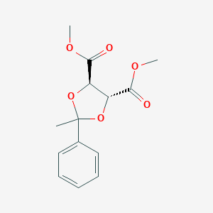 (2R,3R)-2,3-O-(1-Phenylethylidene)-L-tartaric Acid Dimethyl Ester