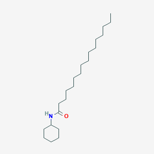 molecular formula C22H43NO B3393047 Hexadecanamide, N-cyclohexyl- CAS No. 17427-96-2