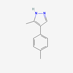 3-Methyl-4-(4-methylphenyl)-1H-pyrazole