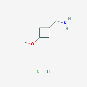 [cis-3-Methoxycyclobutyl]methanamine hydrochloride