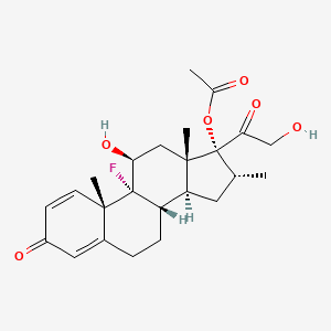 molecular formula C24H31FO6 B3393416 Dexamethasone 17-acetate CAS No. 25122-35-4
