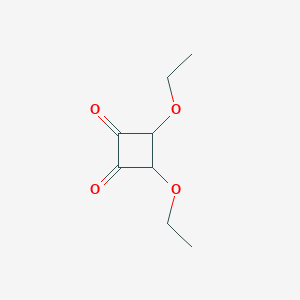 molecular formula C8H12O4 B3393439 3,4-Diethoxycyclobutane-1,2-dione CAS No. 25910-91-2