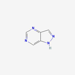 B3393459 1H-pyrazolo[4,3-d]pyrimidine CAS No. 272-57-1