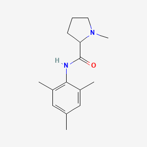 molecular formula C15H22N2O B3393481 N-Mesityl-1-methylpyrrolidine-2-carboxamide 